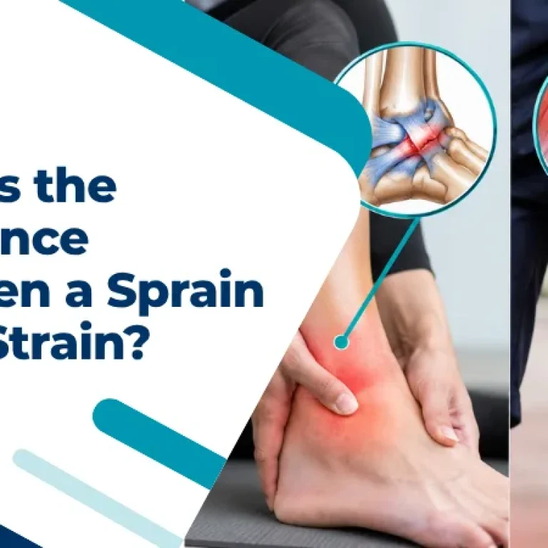 What Is the Difference Between a Sprain and a Strain